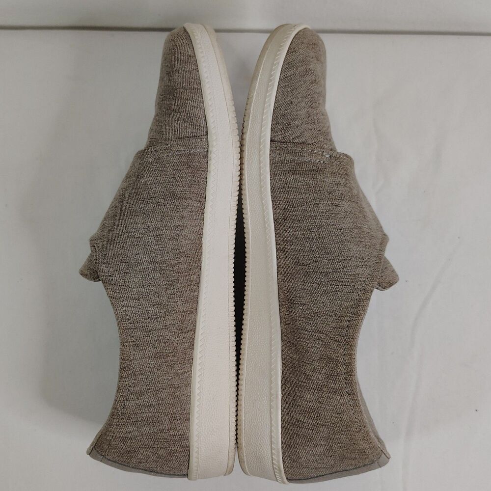Skechers Memory Foam Slip On Sneakers Womens 7 Taupe Comfort Shoes - Picture 7 of 10